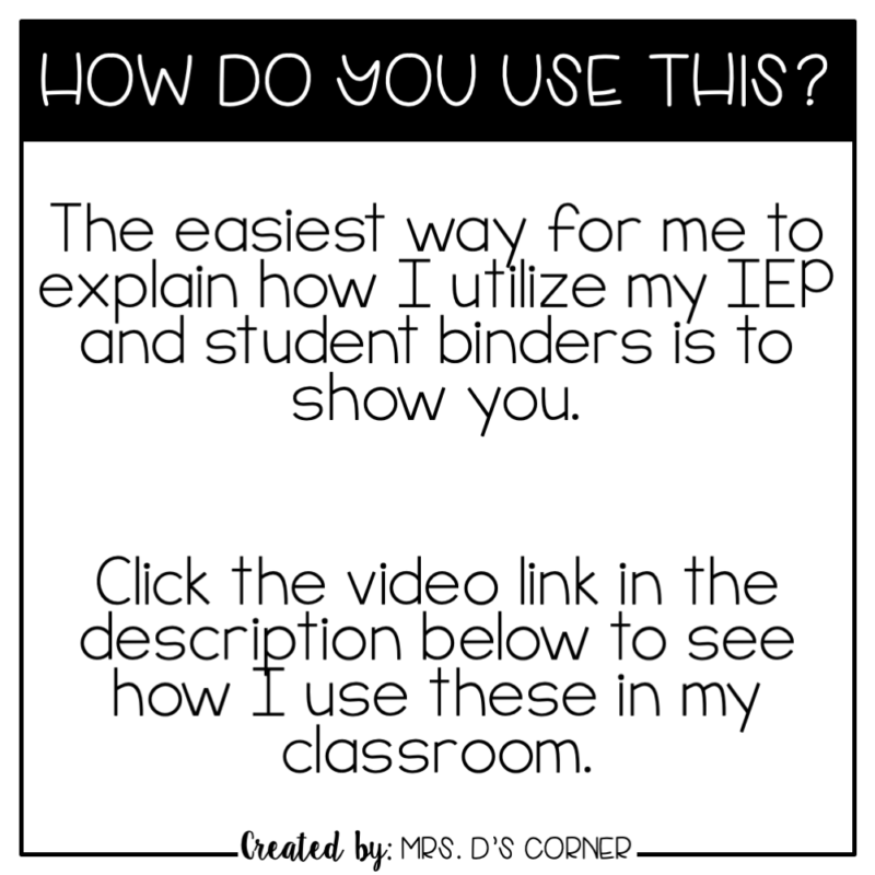 Color Coded Student IEP Binders - EDITABLE | Color Coded Classroom - Image 4