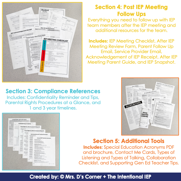 IEP Meeting Guide | A Comprehensive Facilitator's Guide to Holding IEP Meetings - Image 3