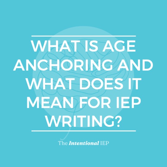WHAT IS AGE ANCHORING