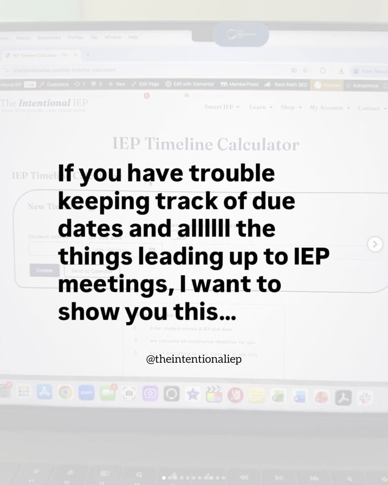 TIIS IEP Calculator 1