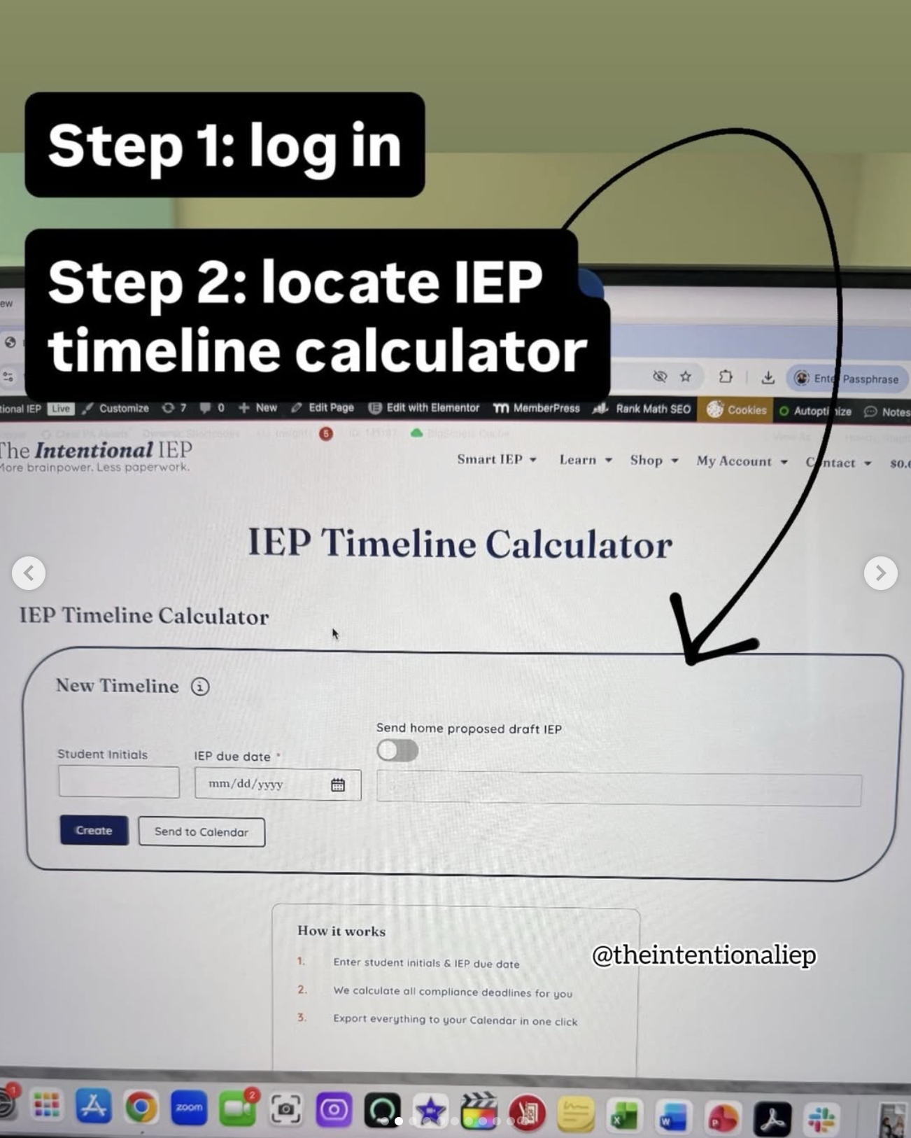 TIIS IEP Calculator 2