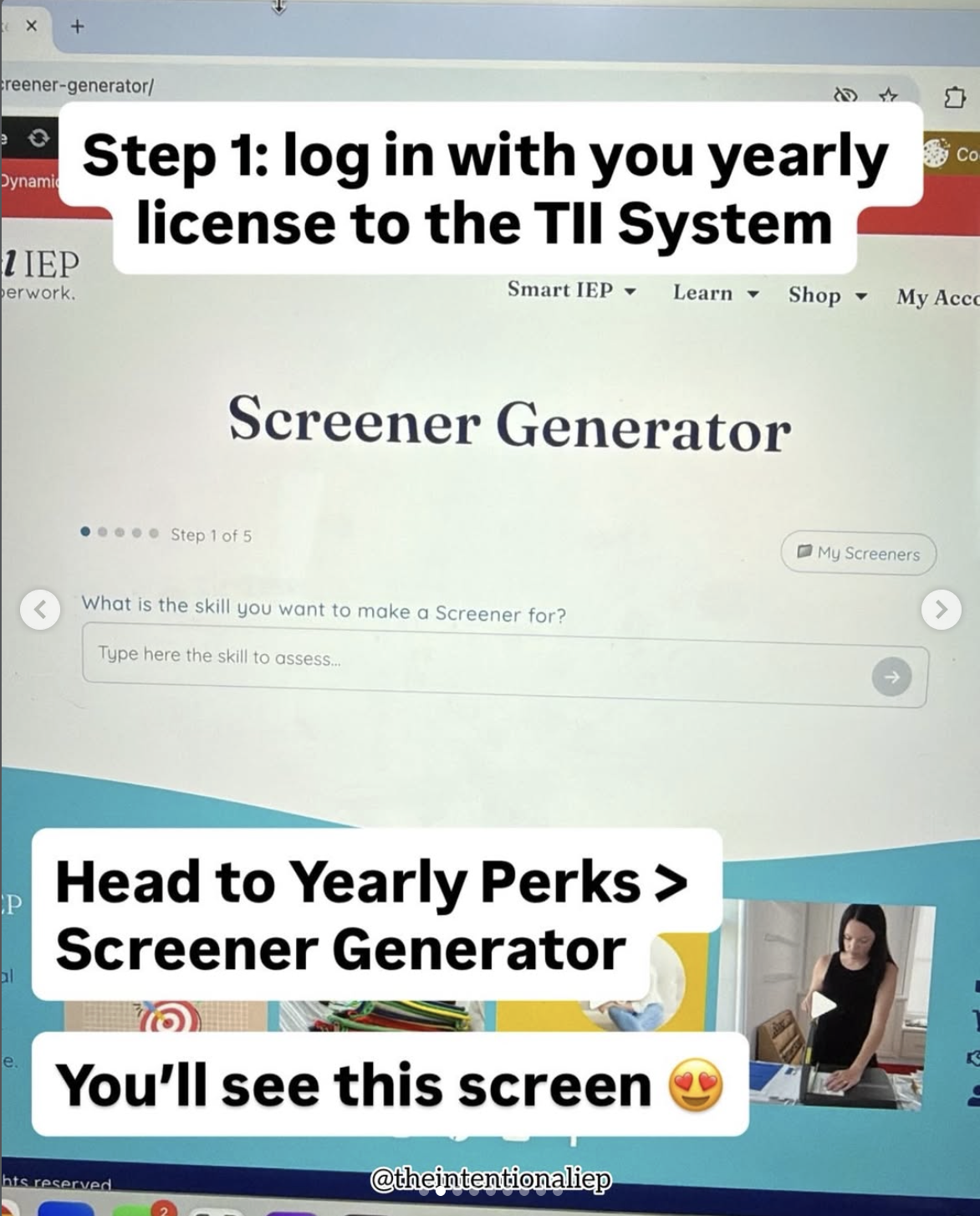 TIIS Screener Generator 2