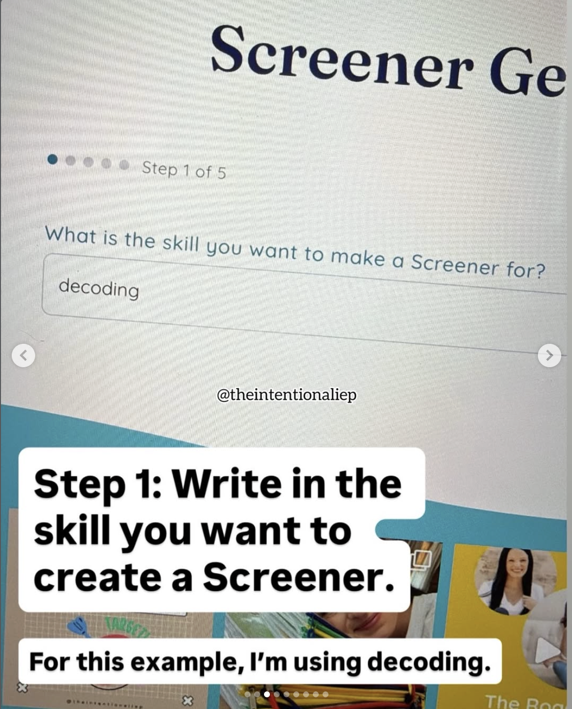 TIIS Screener Generator 3